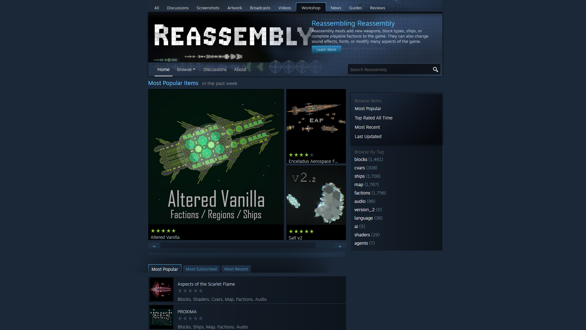 Steam Workshop Popular